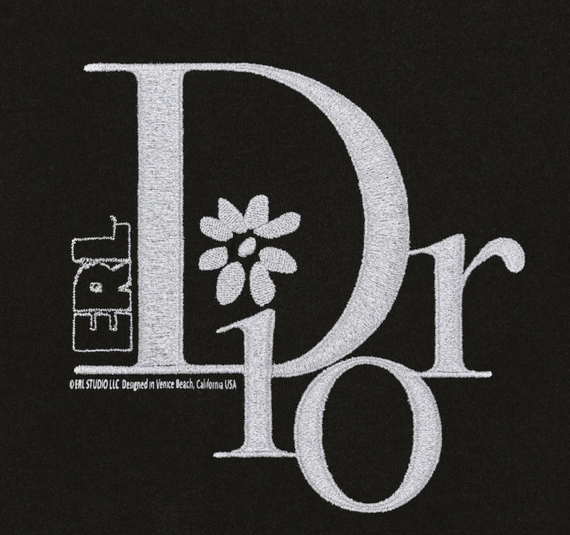 Dior BY Erl Embroidered Relaxed Fit T-Shirt