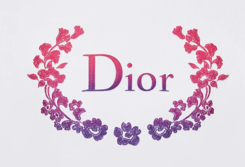 Dior Relaxed Fit White Crest T-Shirt