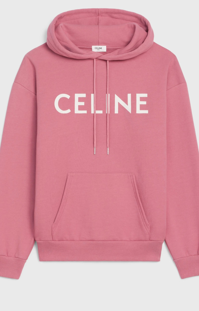 Celine Hoodie Vintage Pink