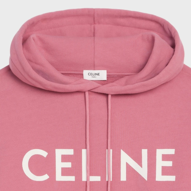 Celine Hoodie Vintage Pink