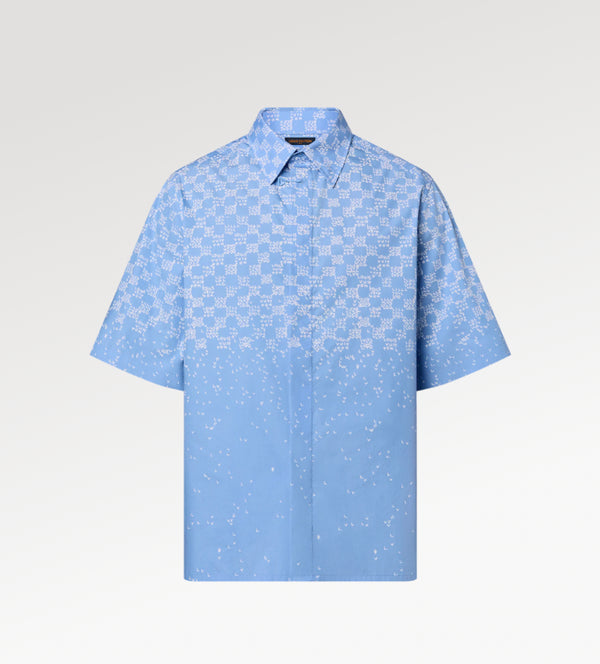 Damier Short Sleeve Detailed Shirt