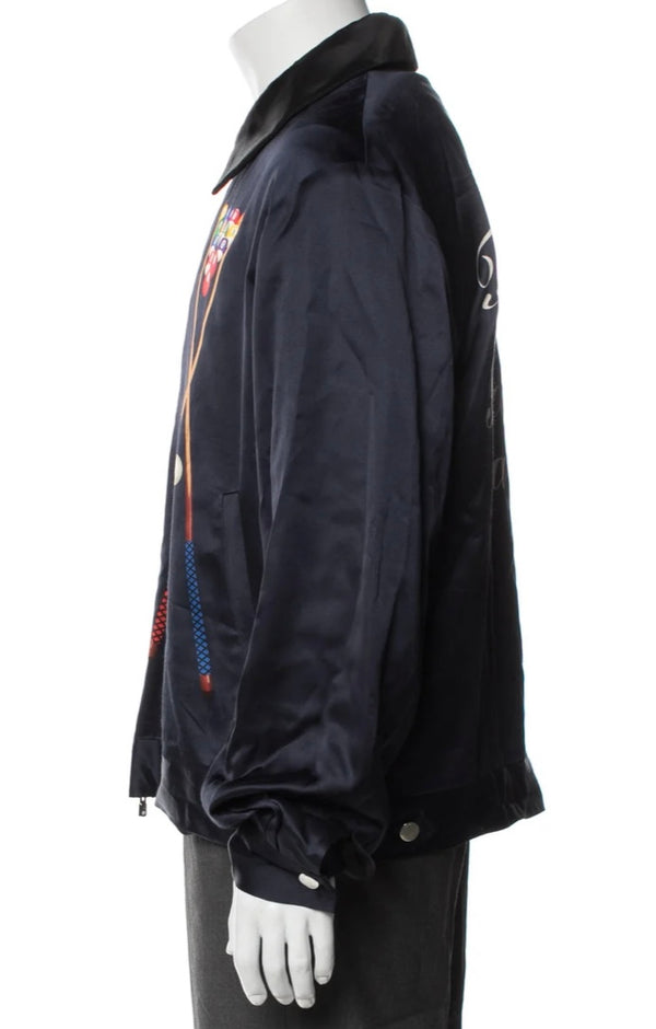 Amiri Billiard Satin Jacket