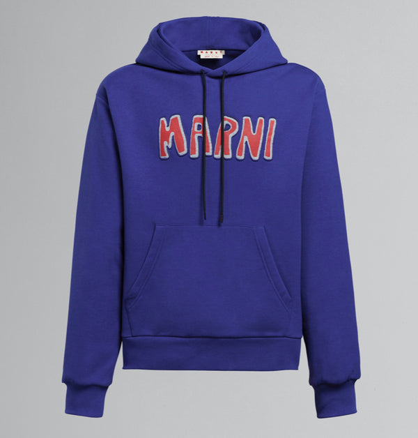 Marni Terry Logo Hoodie