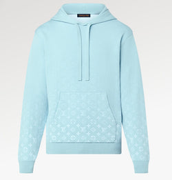 LV Sky Blue Monogram Hoodie